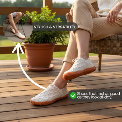 Tenera Step™ Comfort Slip On Shoes - White